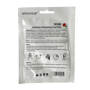 Mascarilla Facial de Rosas Hidratante e Iluminadora