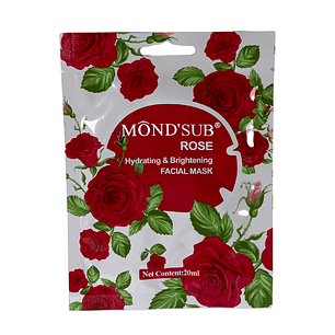 Mascarilla Facial de Rosas Hidratante e Iluminadora
