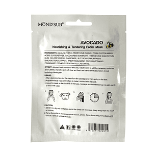 Mascarilla Facial de Avocado Nutritiva