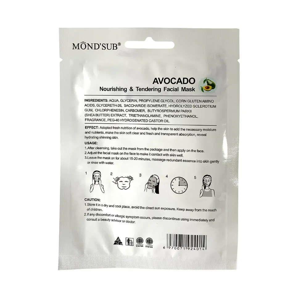 Mascarilla Facial de Avocado Nutritiva 2