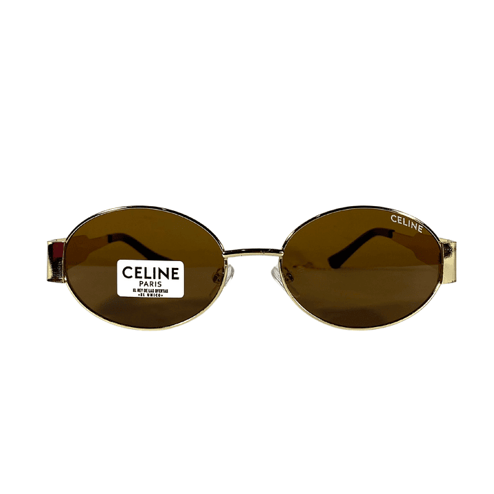 Lentes de Sol Premium Celine AAA Café  3