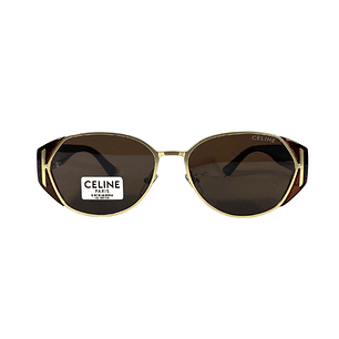 Lentes de Sol Premium Celine AAA Café Mujer