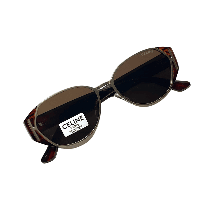 Lentes de Sol Premium Celine AAA Café Mujer 4