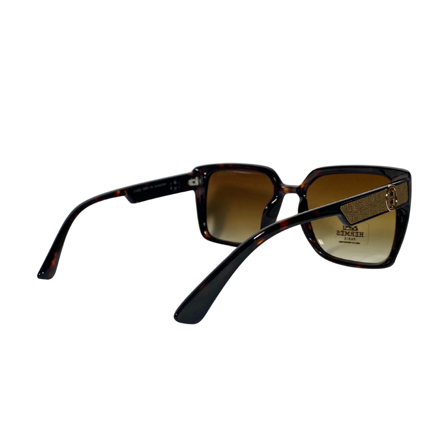 Lentes de Sol Premium Hermes AAA Café Mujer 4