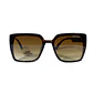 Lentes de Sol Premium Hermes AAA Café Mujer - Miniatura 3