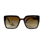 Lentes de Sol Premium Hermes AAA Café Mujer - Miniatura 3