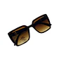 Lentes de Sol Premium Hermes AAA Café Mujer - Miniatura 5