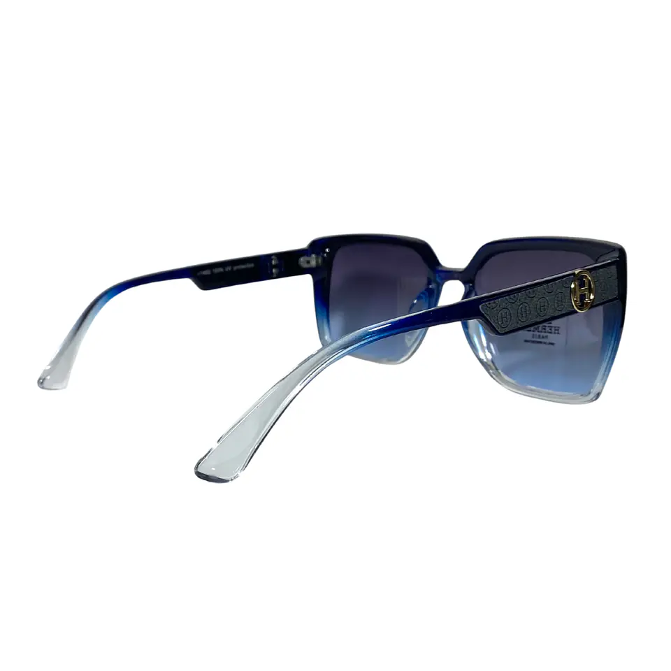 Lentes de Sol Premium Hermes AAA Negro-Azulado Mujer 4