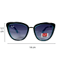 Lentes de Sol Premium RyB AAA Azul Mujer - Miniatura 4