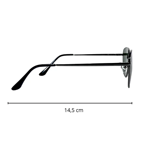 Lentes de Sol Negros Unisex  3