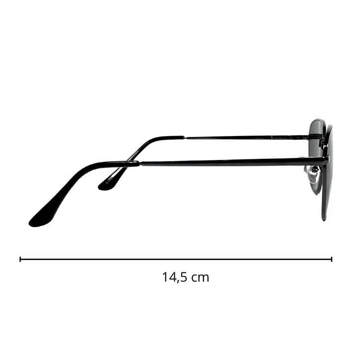 Lentes de Sol Negros Unisex  3