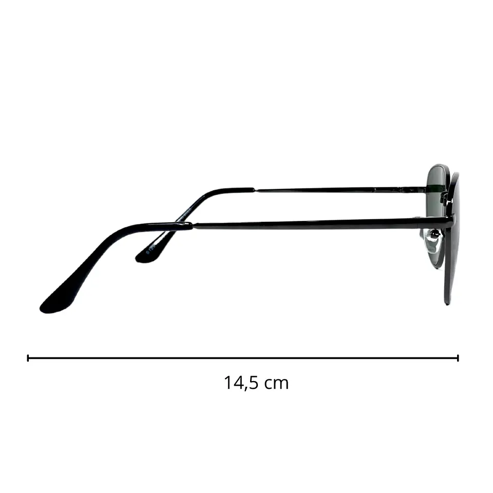 Lentes de Sol Negros Unisex  3
