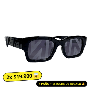 Lentes de Sol Premium Negro Hombre