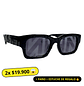 Lentes de Sol Premium Negro Hombre - Miniatura 1