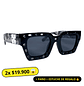 Lentes de Sol Premium Off White AAA Negro Hombre - Miniatura 1