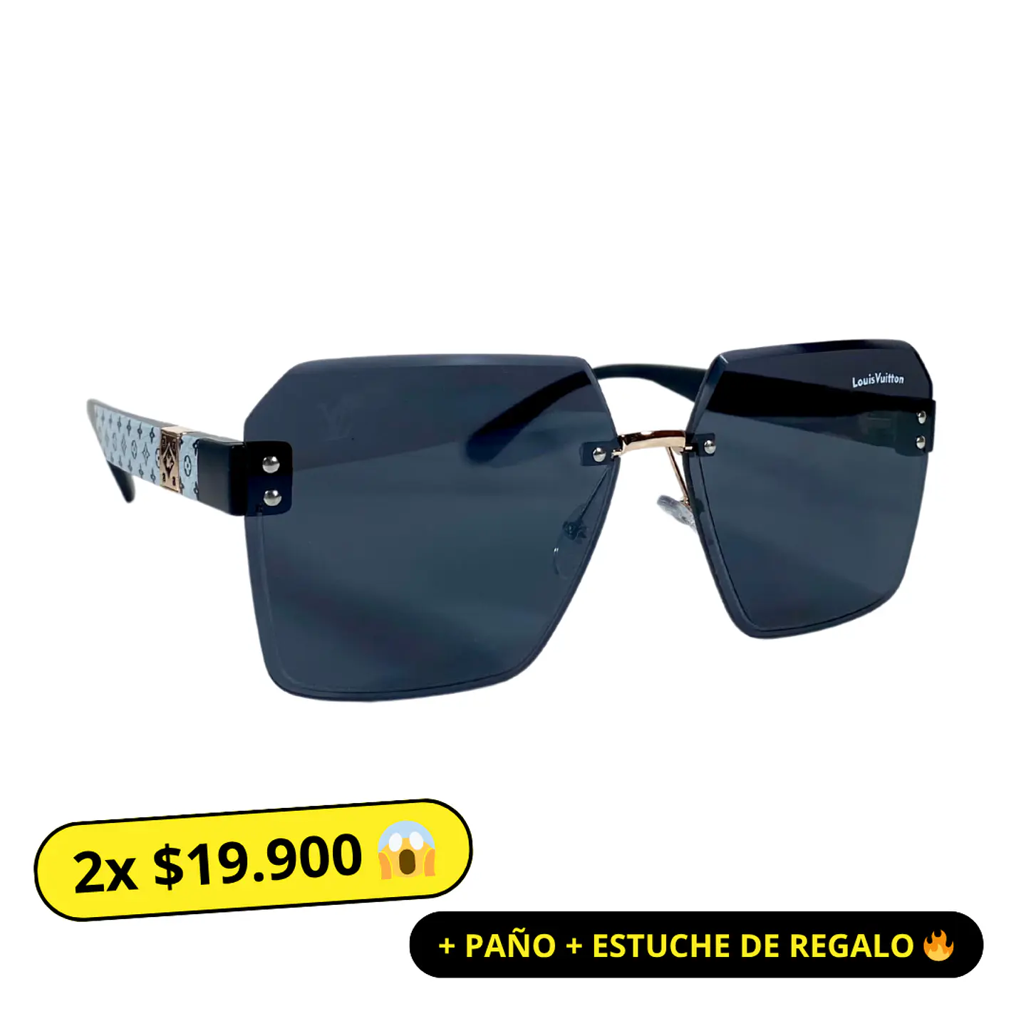Lentes de Sol Premium LV AAA con diseño Unisex 1