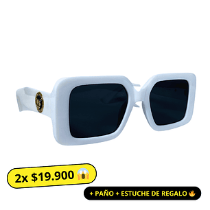 Lentes de Sol Premium Blancos Unisex