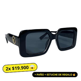 Lentes de Sol Premium Negro Unisex