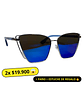Lentes de Sol espejo azul Mujer  - Miniatura 1