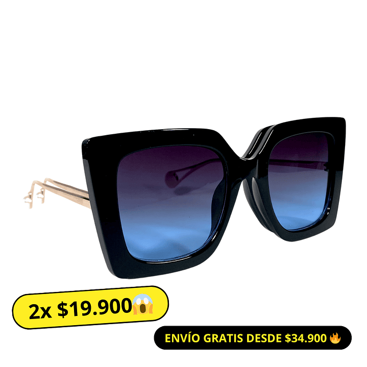 Lentes de Sol Mujer Negro   1