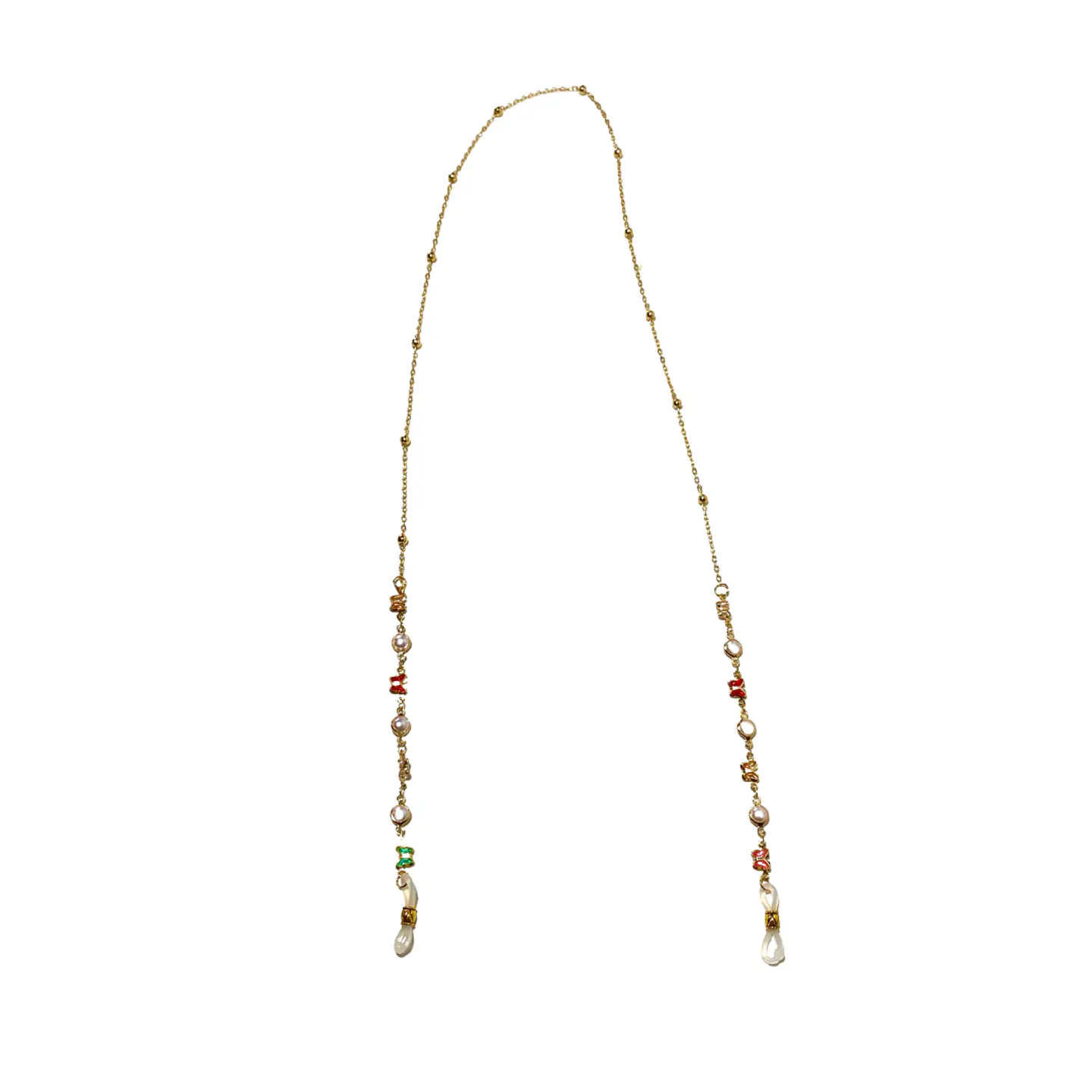 Straps para Lentes con diseño de perlas y mariposas 2