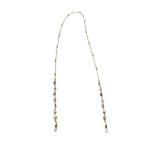 Straps para Lentes con diseño de perlas y mariposas 2