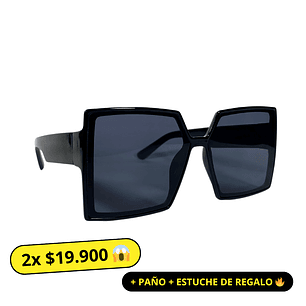 Lentes de Sol Negro Mujer