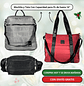 Pack 3: Mochila (Pc) + Bolso Tote (Pc) + Bandolera Puff + Envío Gratis 🔥 - Miniatura 2