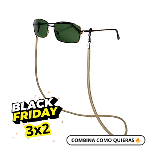 Straps para Lentes Eco Cuero Beige