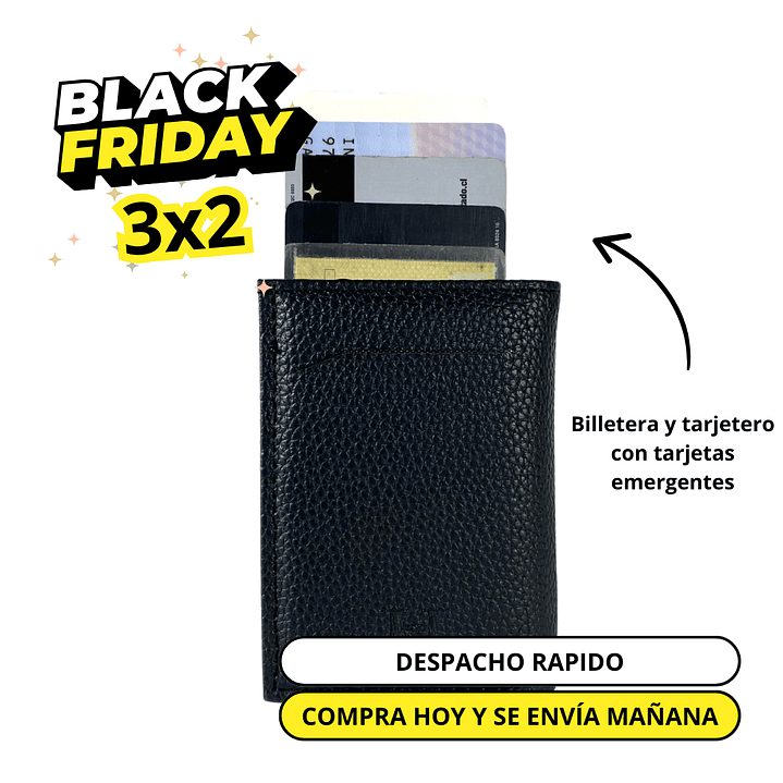 Billetera y tarjetero viral con imán 1