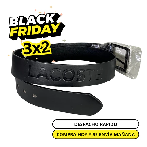 Cinturón L. Negro 1