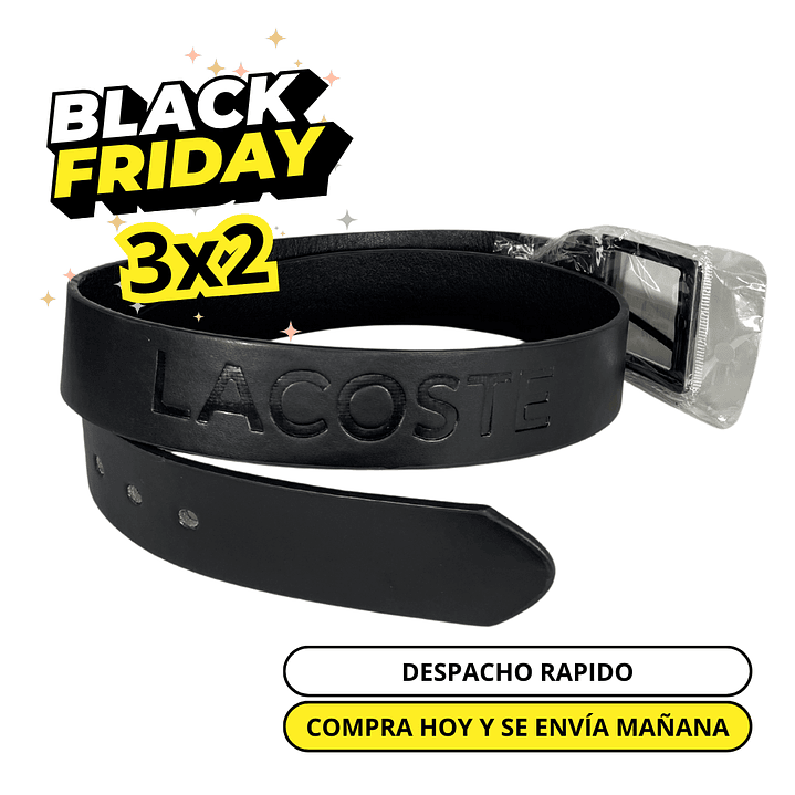 Cinturón L. Negro 1