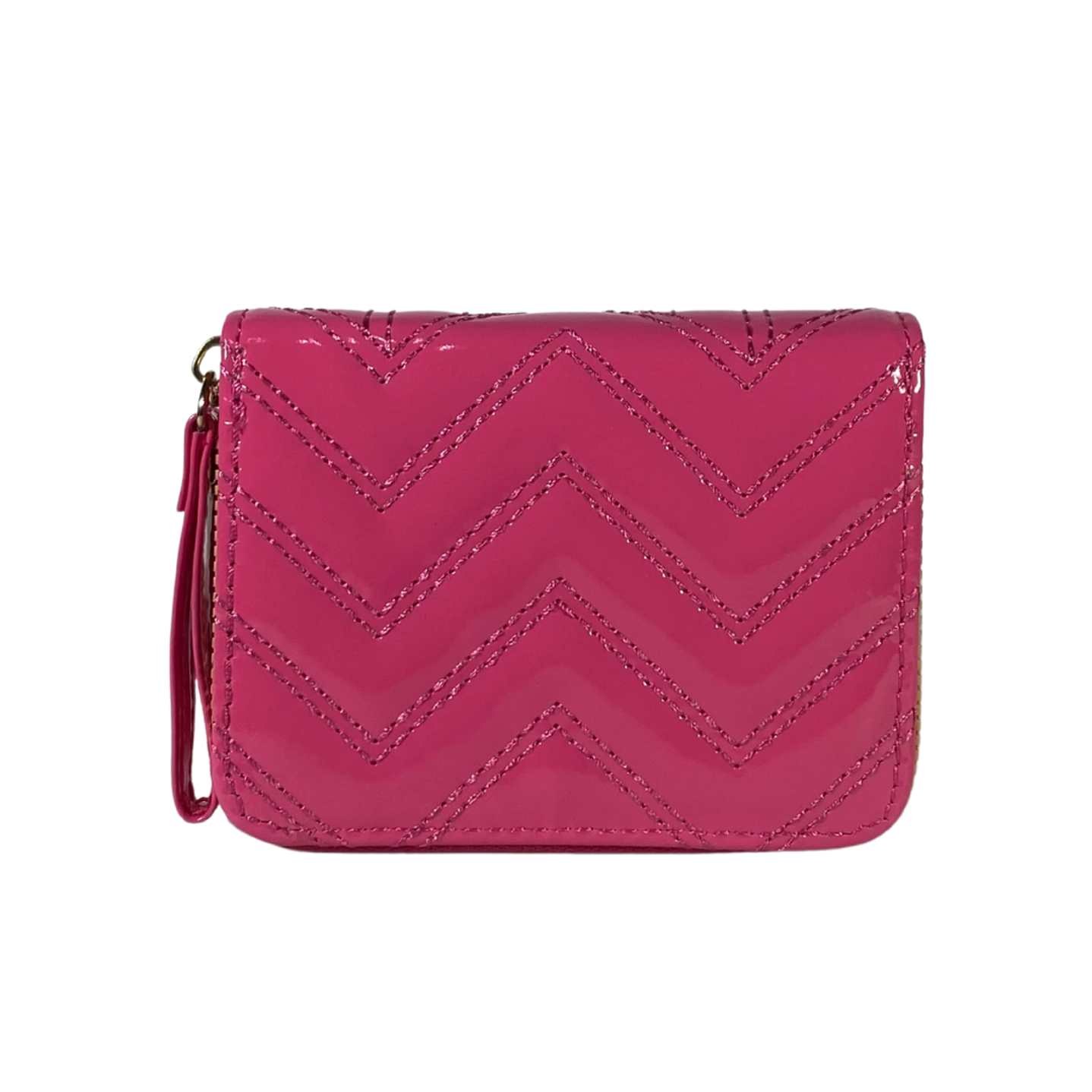 Billetera Charol Rosa 2