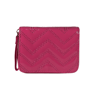 Billetera Charol Rosa