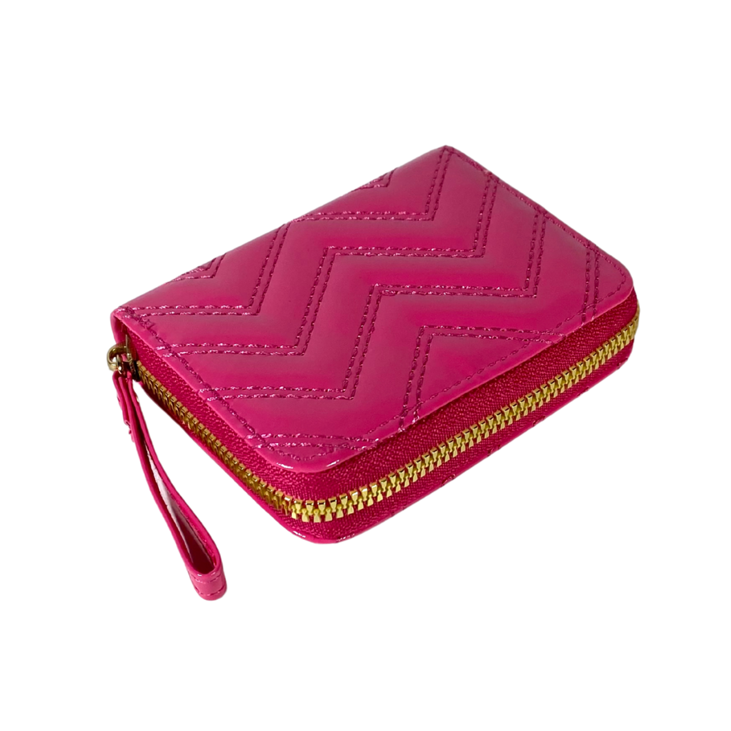 Billetera Charol Rosa 3