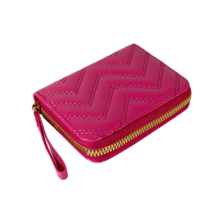 Billetera Charol Rosa 3