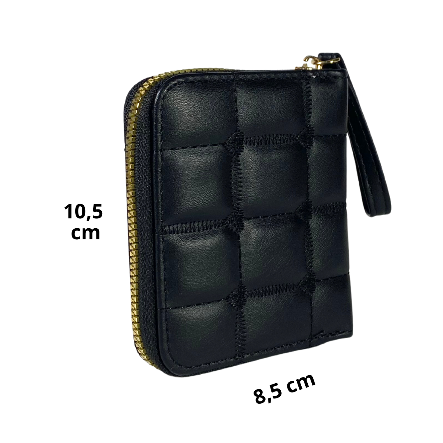 Billetera Negra Acolchada 4