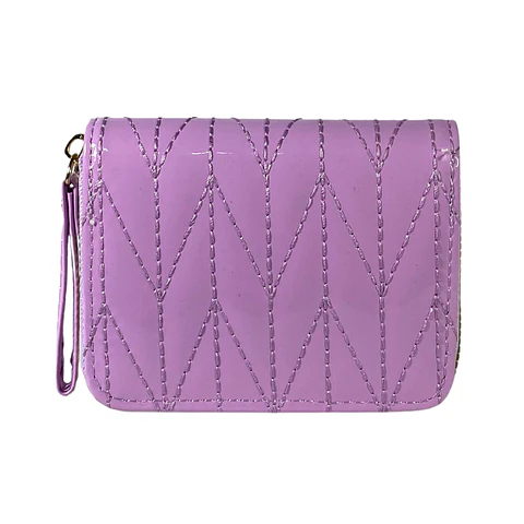 Billetera Charol Lila