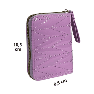 Billetera Charol Lila
