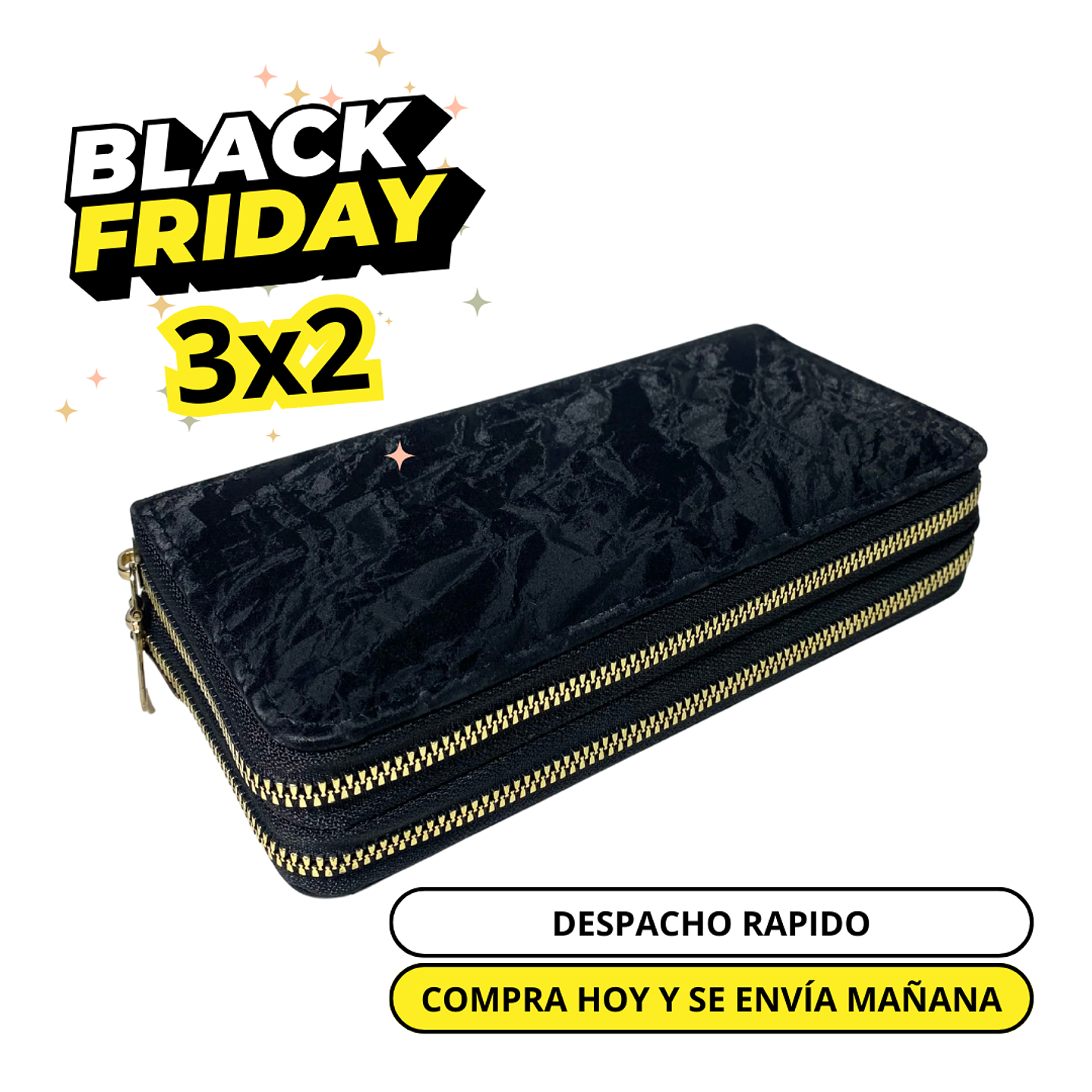 Billetera Negra grande 1