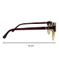 Lentes de Sol Premium RyB AAA Café Unisex - Miniatura 4