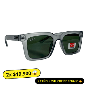 Lentes de Sol Premium RyB AAA Gris Hombre