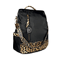Mochila y Cartera Animal Print Negra antirrobo - Miniatura 5