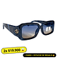 Lentes de Sol Gucci AAA Azul marmoleado Mujer - Miniatura 1