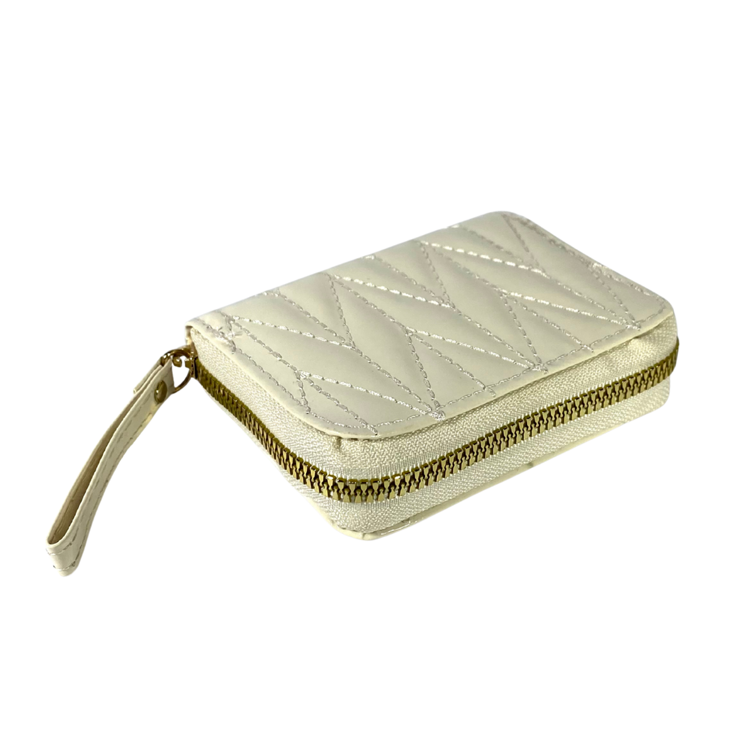 Billetera Charol Blanca 2