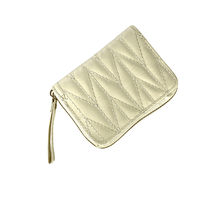 Billetera Charol Blanca 4