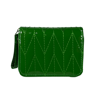 Billetera Charol Verde