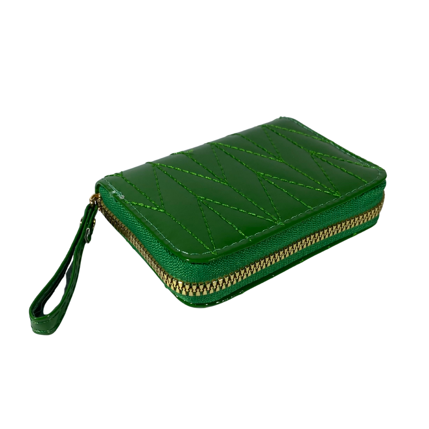 Billetera Charol Verde 3