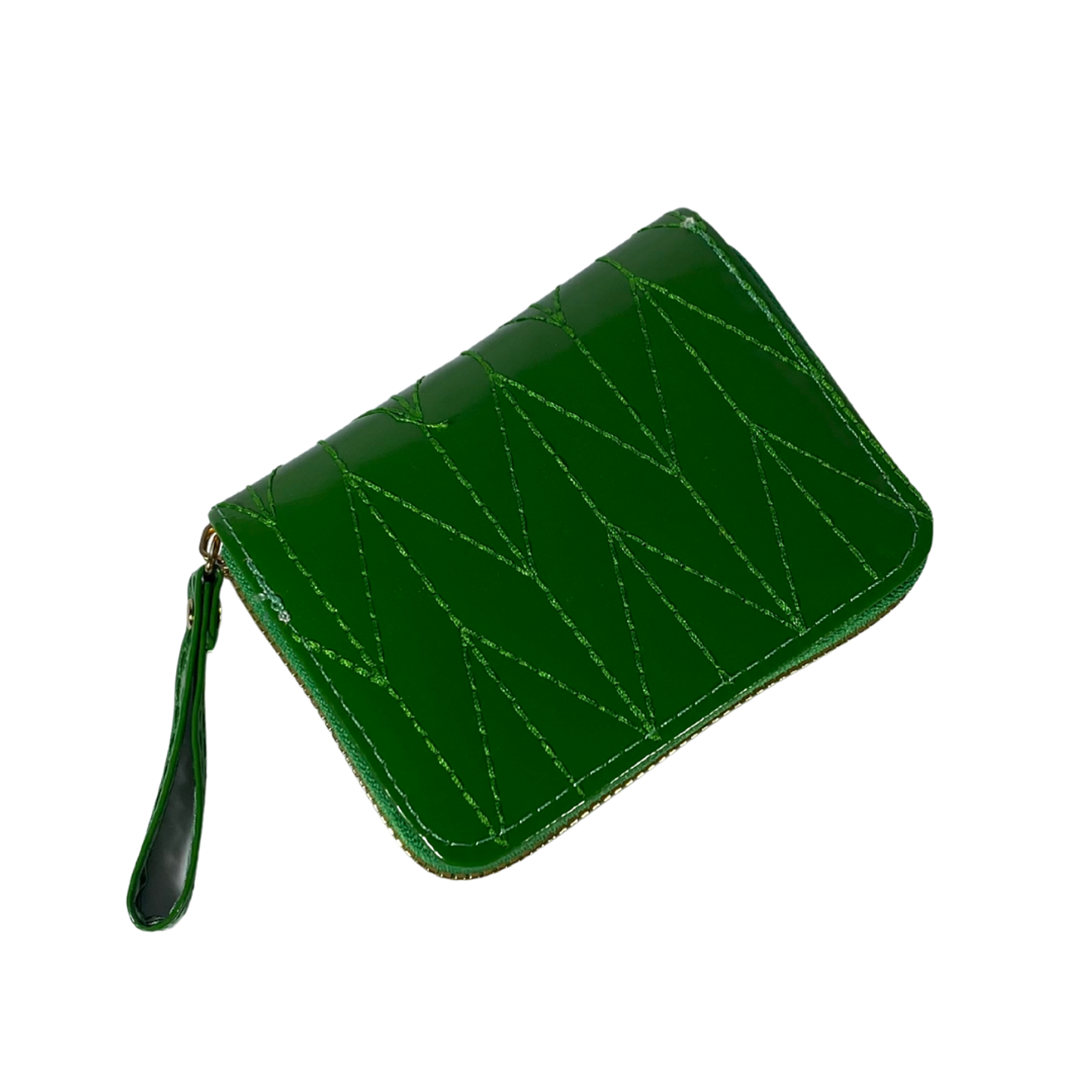 Billetera Charol Verde 4