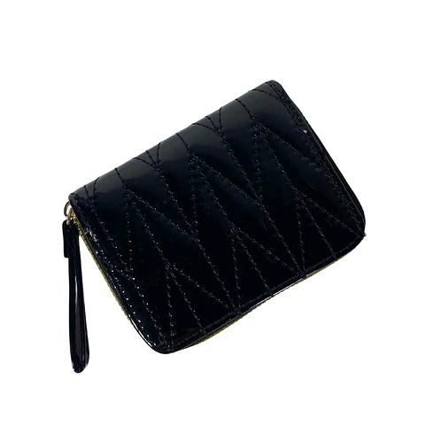 Billetera Charol Negro 2